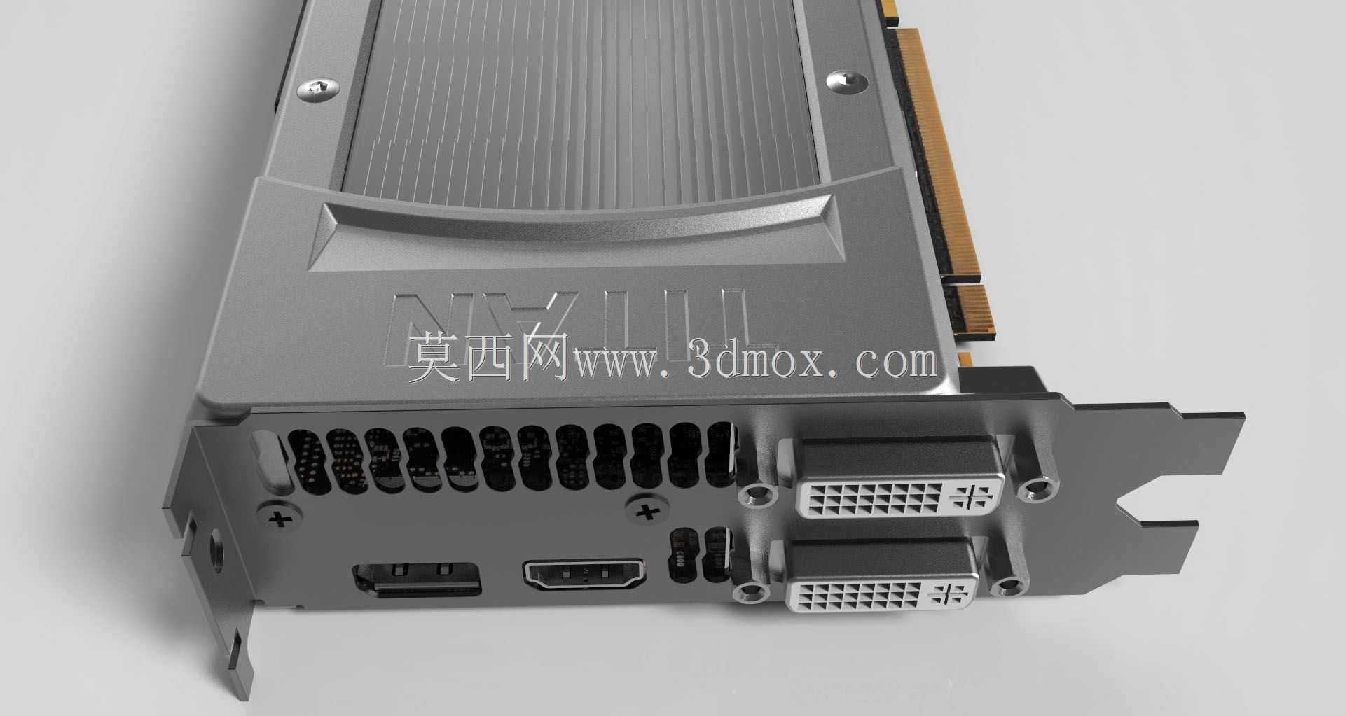 NVIDIA Geforce GTX Titan Solidworks模型