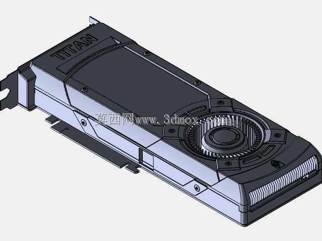 NVIDIA Geforce GTX Titan Solidworks模型