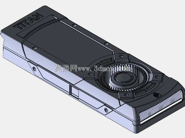 NVIDIA Geforce GTX Titan Solidworks模型