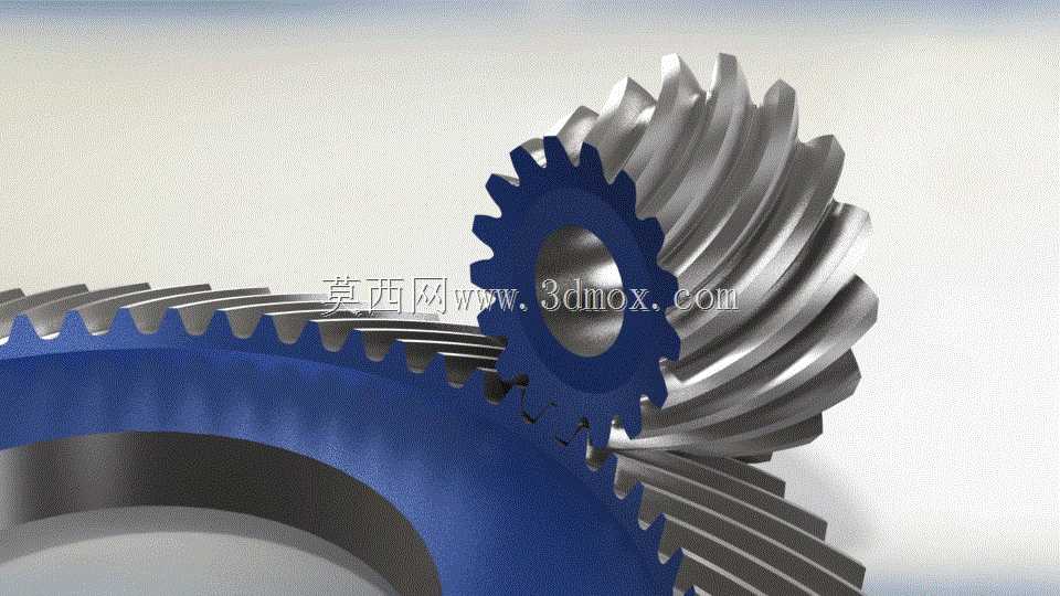 SolidWorks中的弧齿锥齿轮副