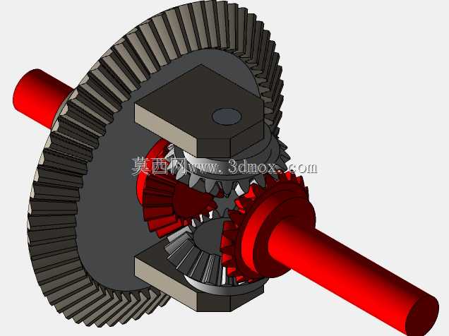 solidworks中的差动齿轮