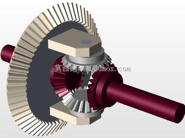 solidworks中的差动齿轮