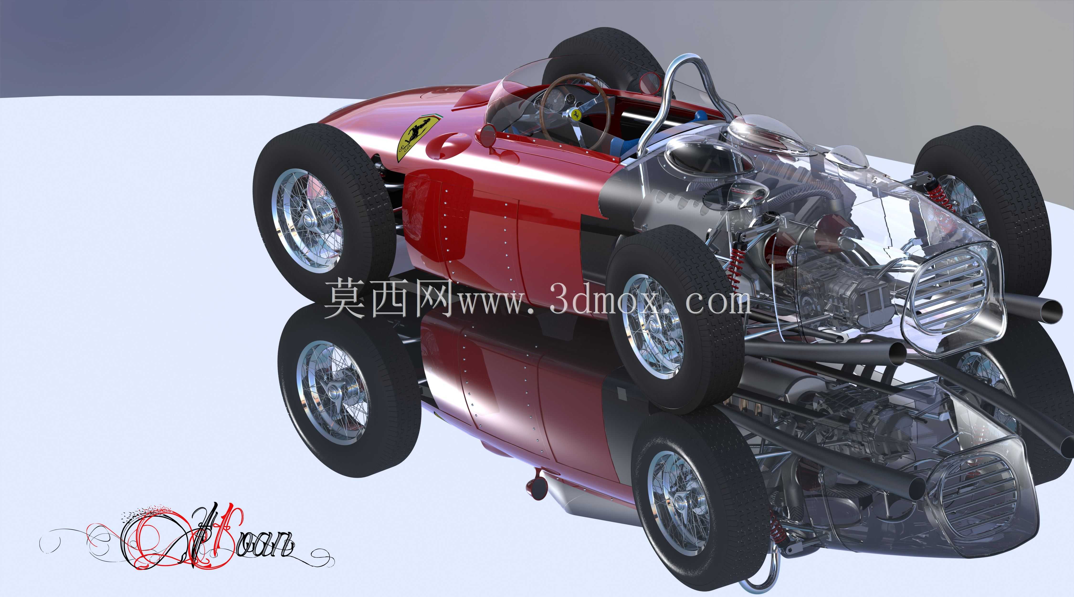 法拉利156 F1恐龙1961发动机