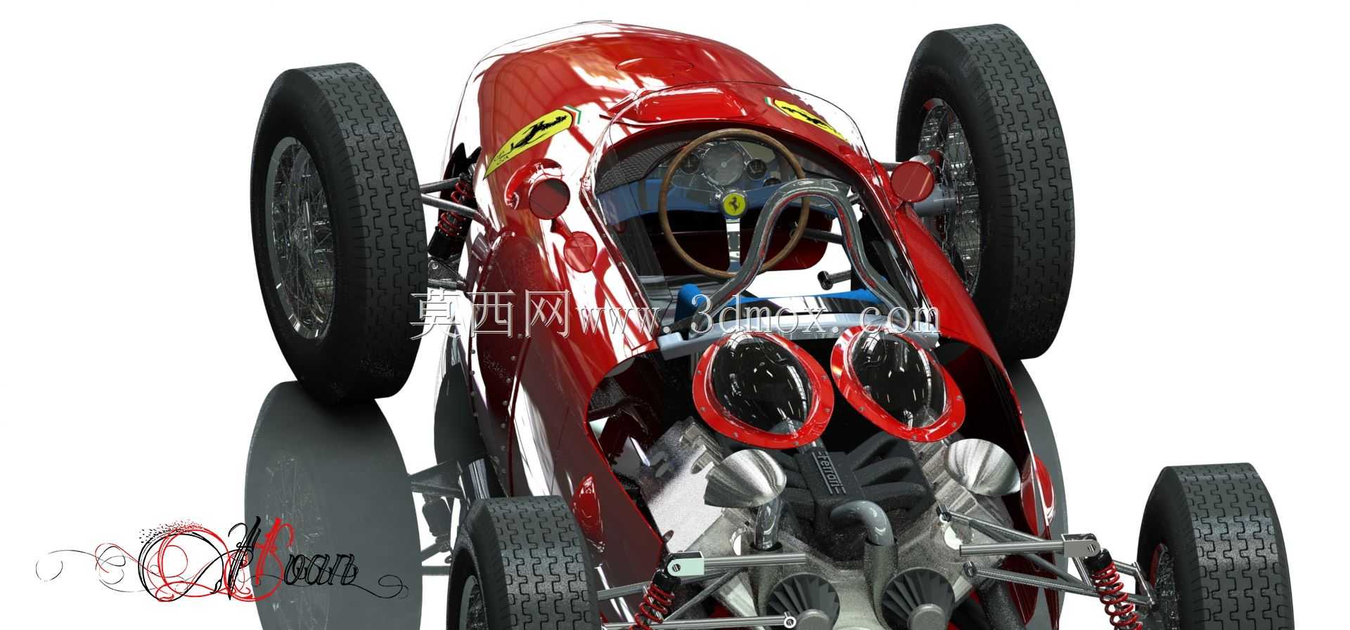 法拉利156 F1恐龙1961发动机