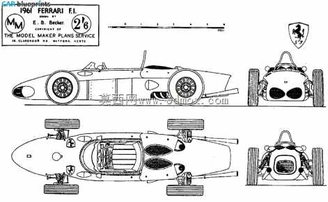 法拉利156 F1恐龙1961发动机