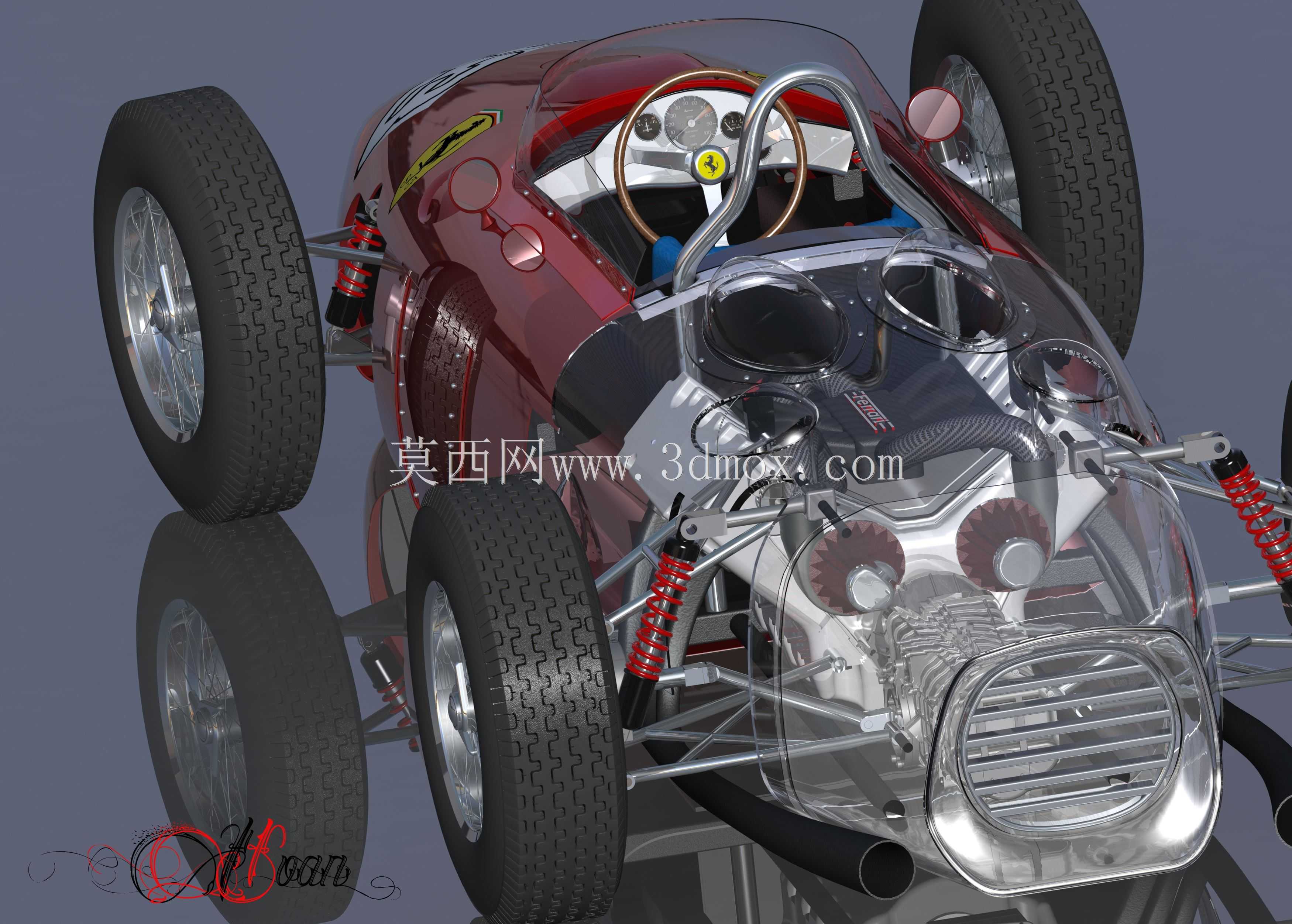 法拉利156 F1恐龙1961发动机