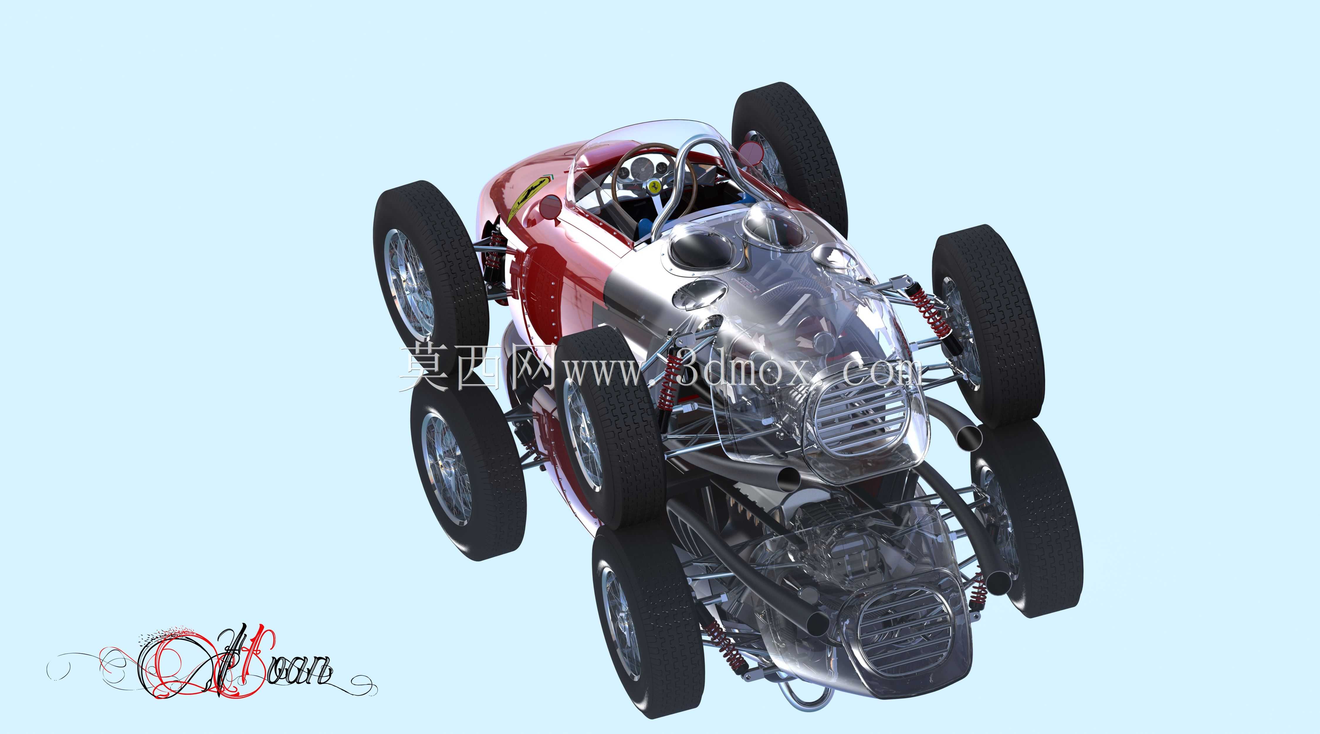 法拉利156 F1恐龙1961发动机