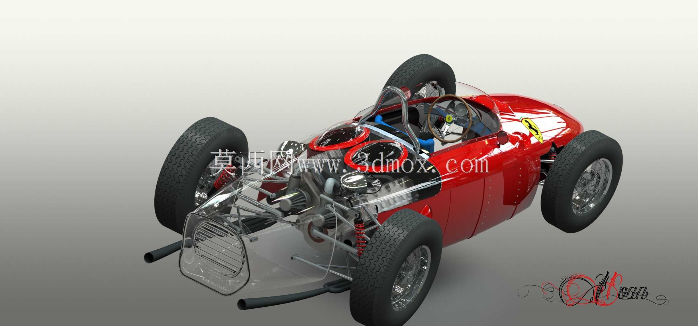 法拉利156 F1恐龙1961发动机