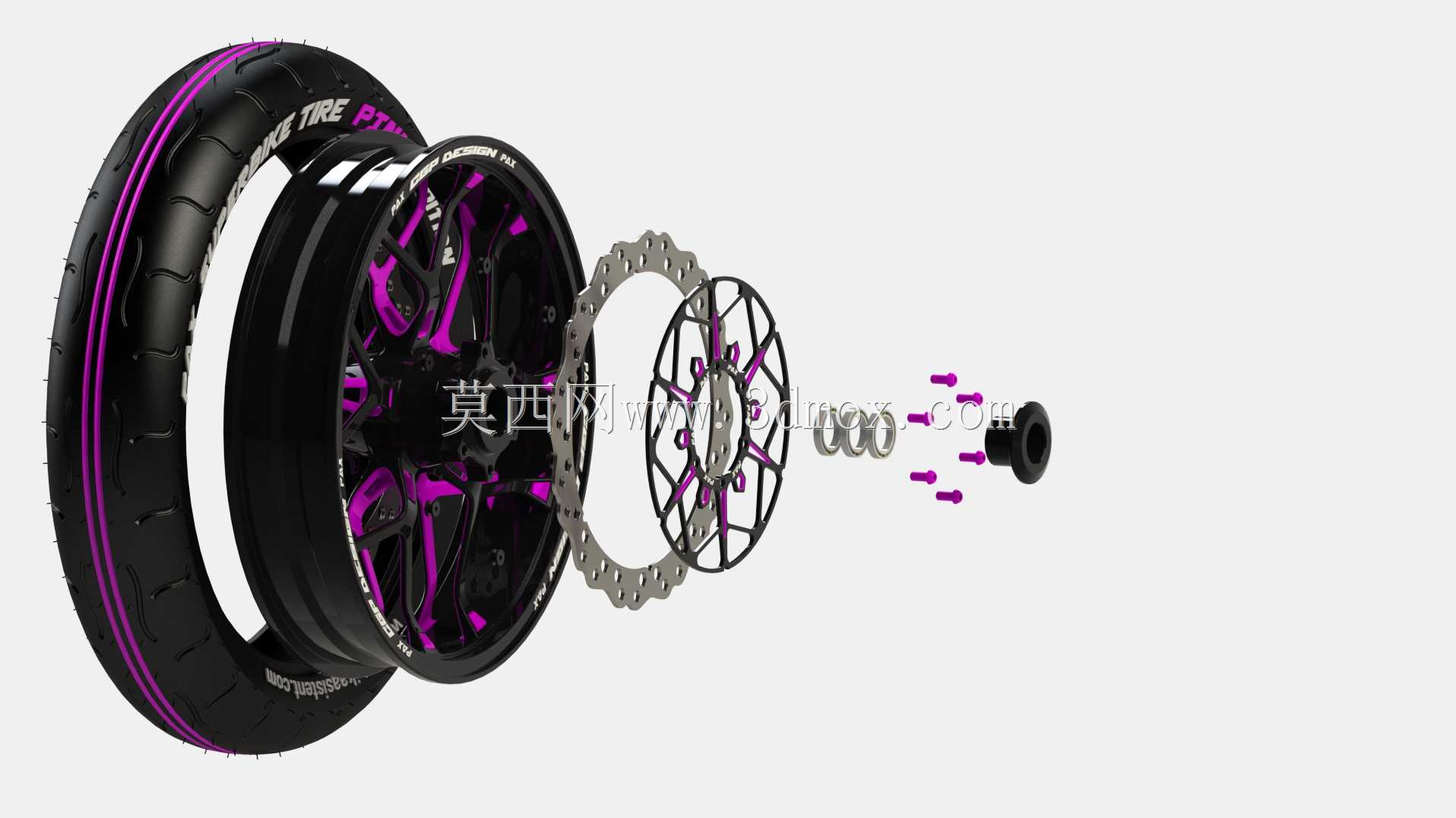 PINKI前轮…由paX设计