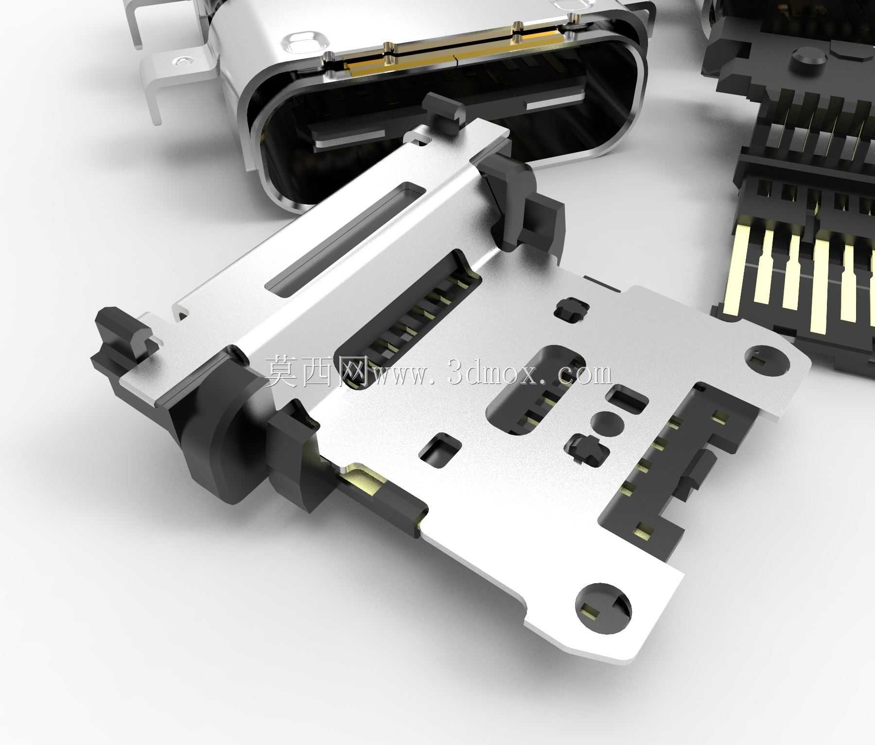 重建USB C型沉头插头