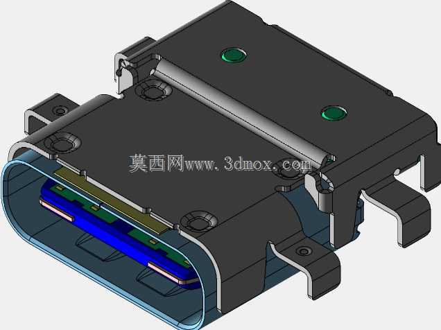 重建USB C型沉头插头