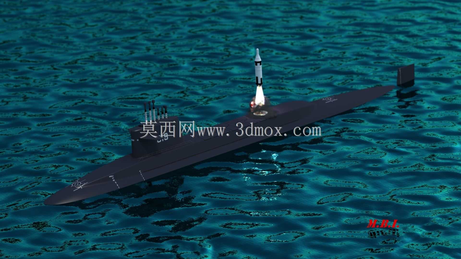 ����³���ܿ�ѷ��SSBN-619��[��ά��]