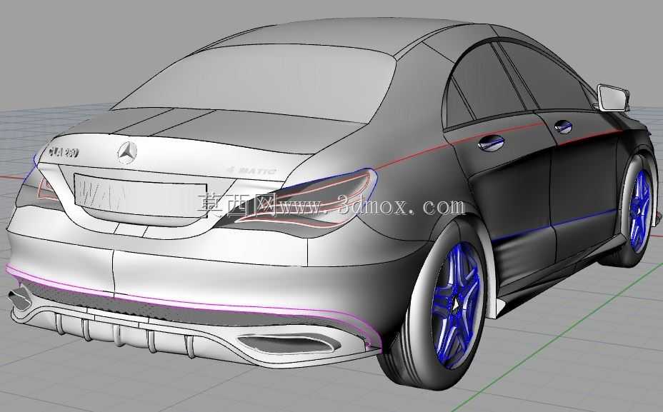 ÷����˹C250 Amg 3D����
