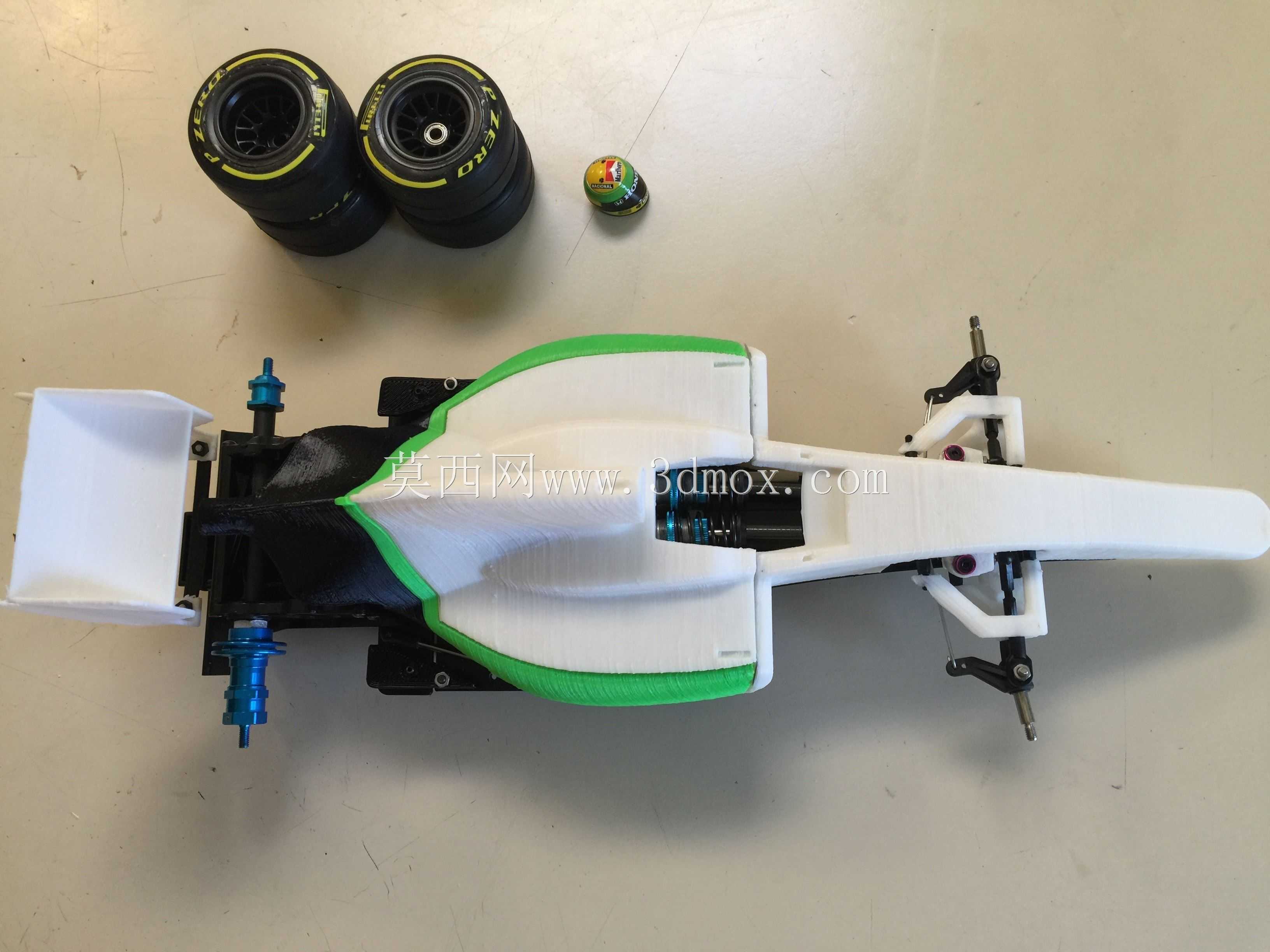 RS-01 C版OpenRC F1全可调赛车悬挂底盘