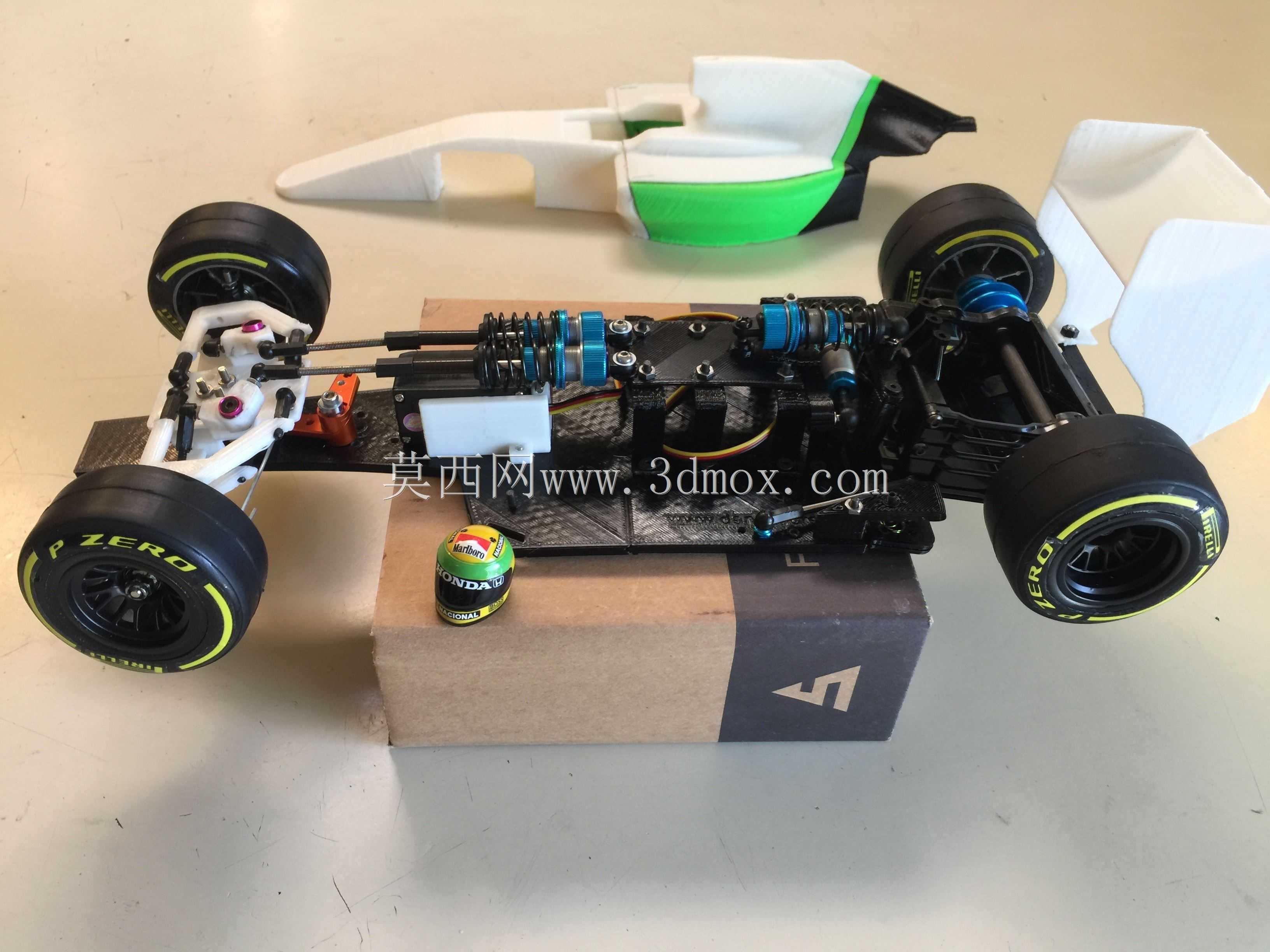 RS-01 C版OpenRC F1全可调赛车悬挂底盘