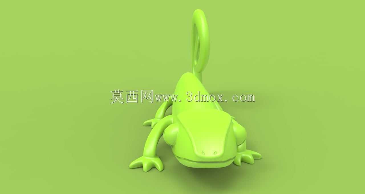 变色龙吉祥物第一概念