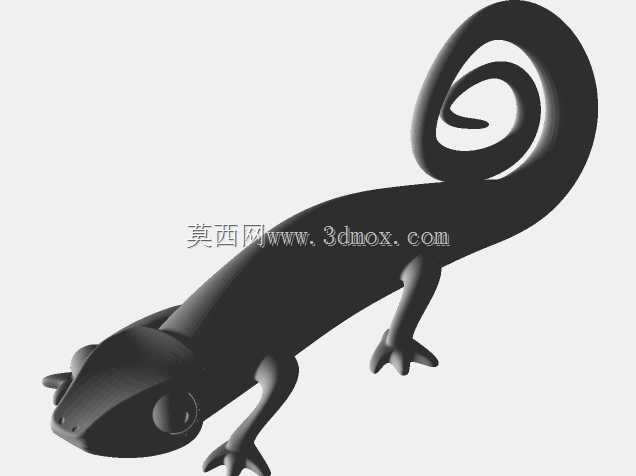 变色龙吉祥物第一概念