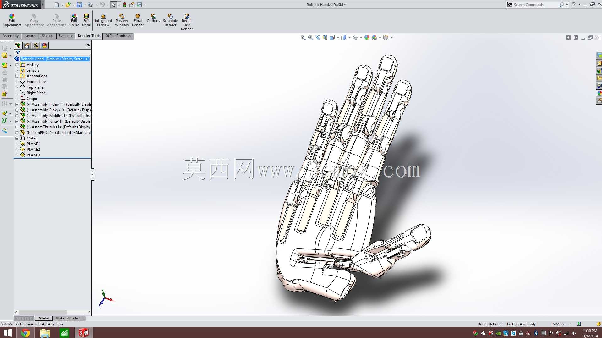 Animatronic机械手