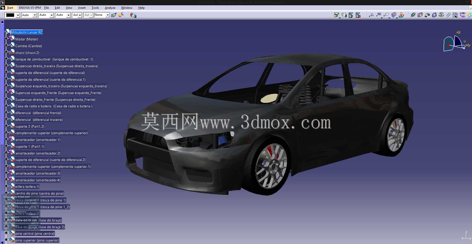 RC汽车长矛EVO X