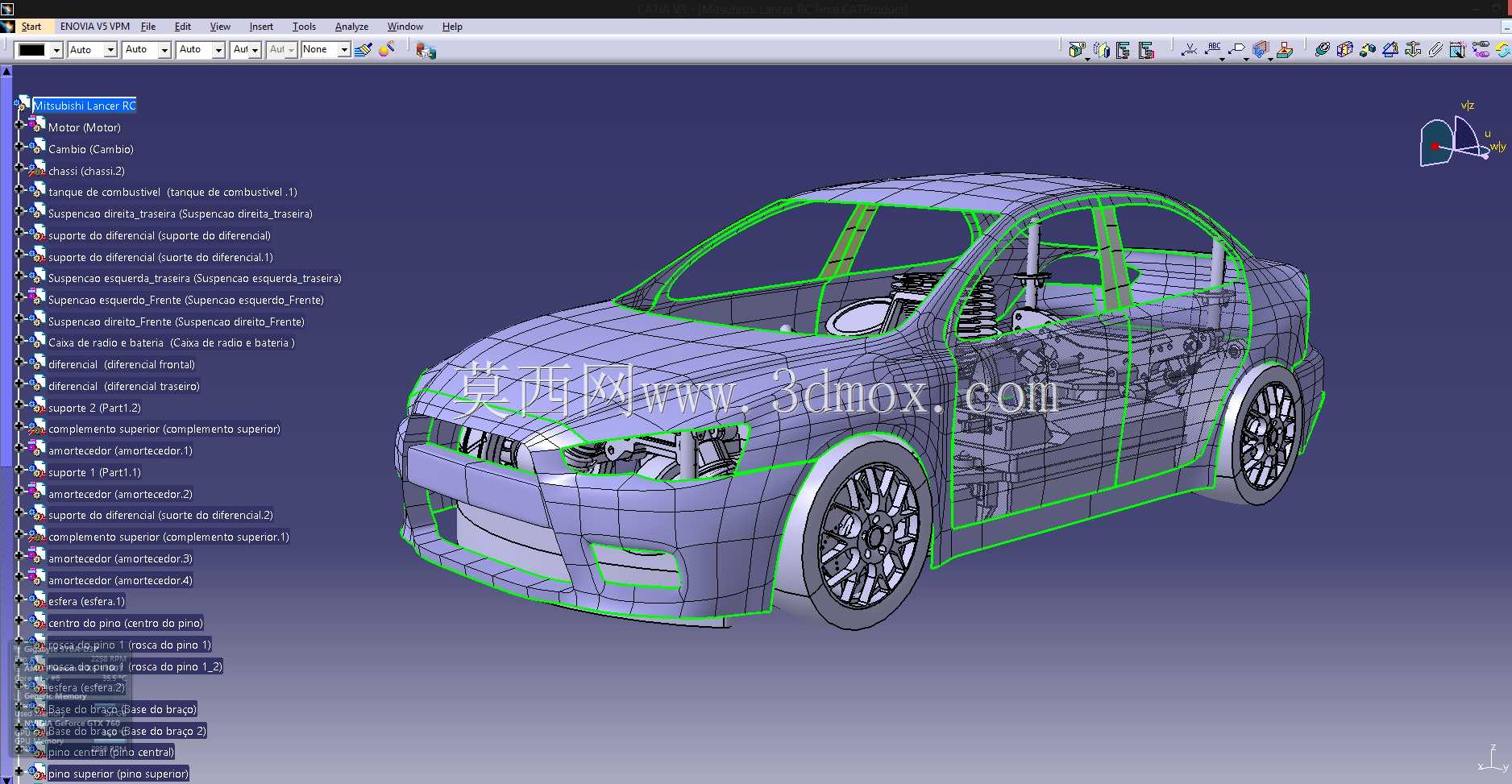 RC汽车长矛EVO X