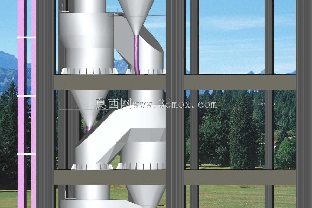 B-窑进料,预热器\u0026钙化器-2S-ILC