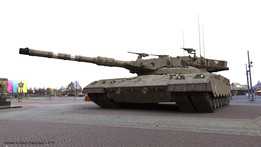 Merkava概念坦克200毫米
