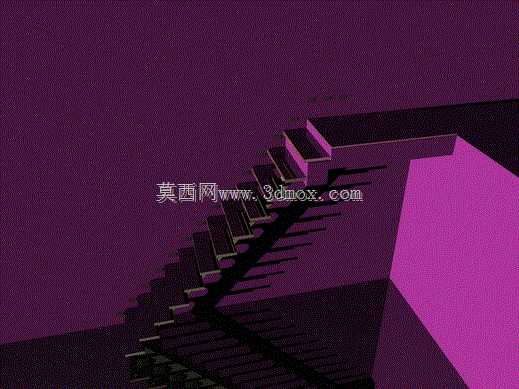 带照明的楼梯