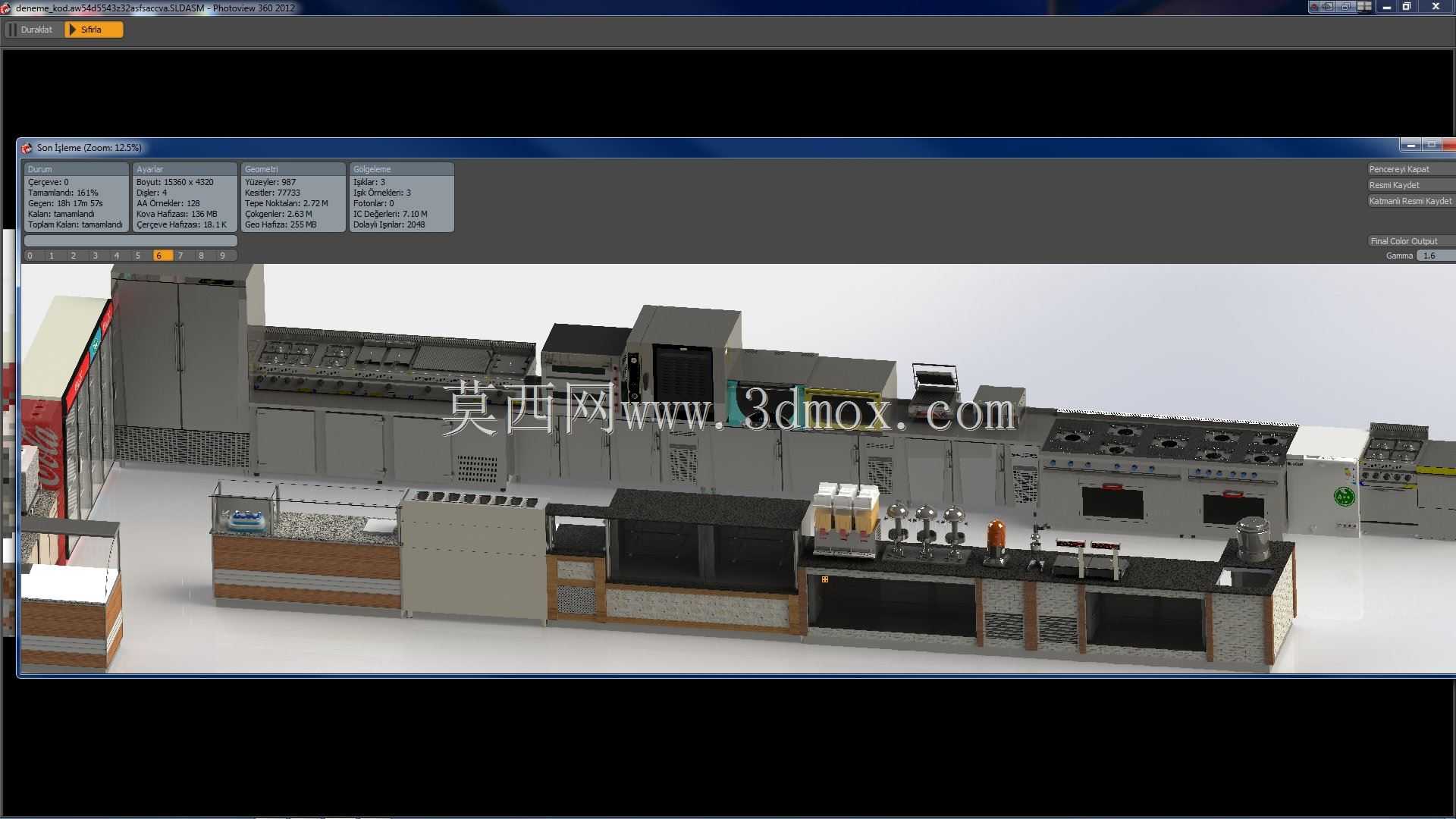 solidworks的完美渲染