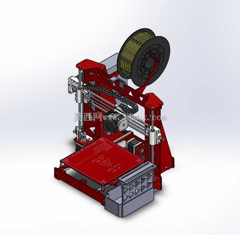 Prusa i3 P3��ARoxa_uxA[Extrusor BQ_V1]xA[Estructura V3.5]