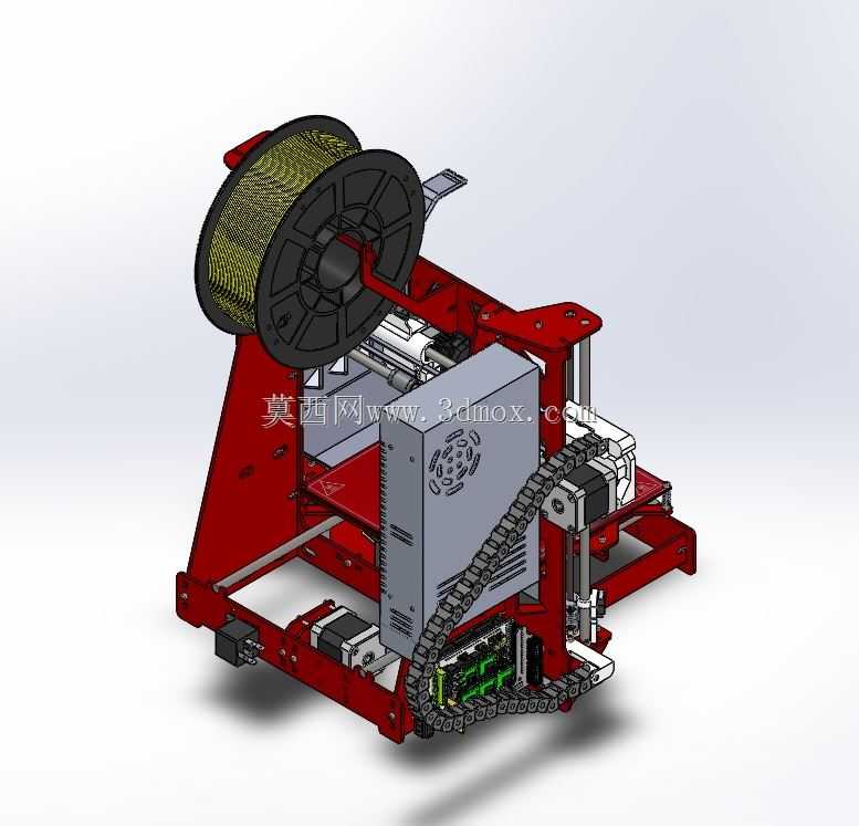 Prusa i3 P3��ARoxa_uxA[Extrusor BQ_V1]xA[Estructura V3.5]