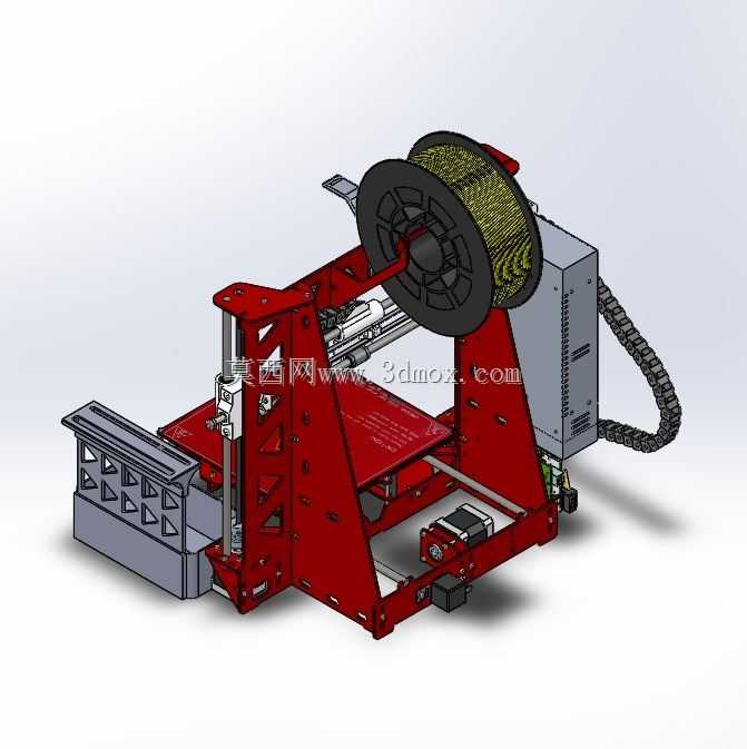 Prusa i3 P3��ARoxa_uxA[Extrusor BQ_V1]xA[Estructura V3.5]