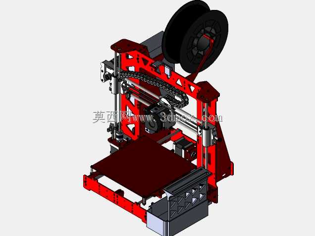 Prusa i3 P3��ARoxa_uxA[Extrusor BQ_V1]xA[Estructura V3.5]