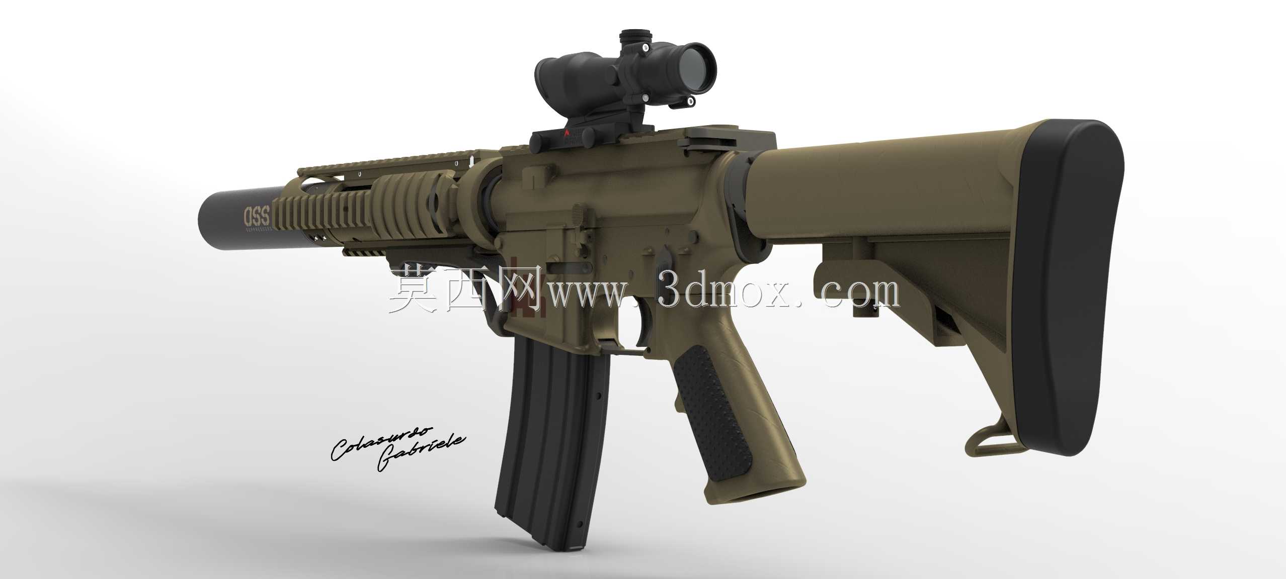 定制设计M4A1“Gladius”