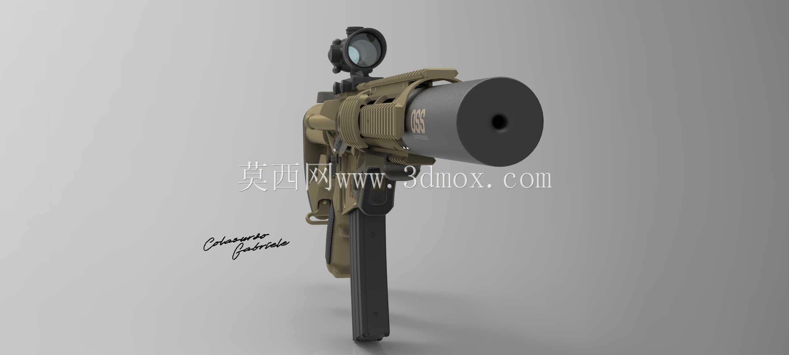 定制设计M4A1“Gladius”