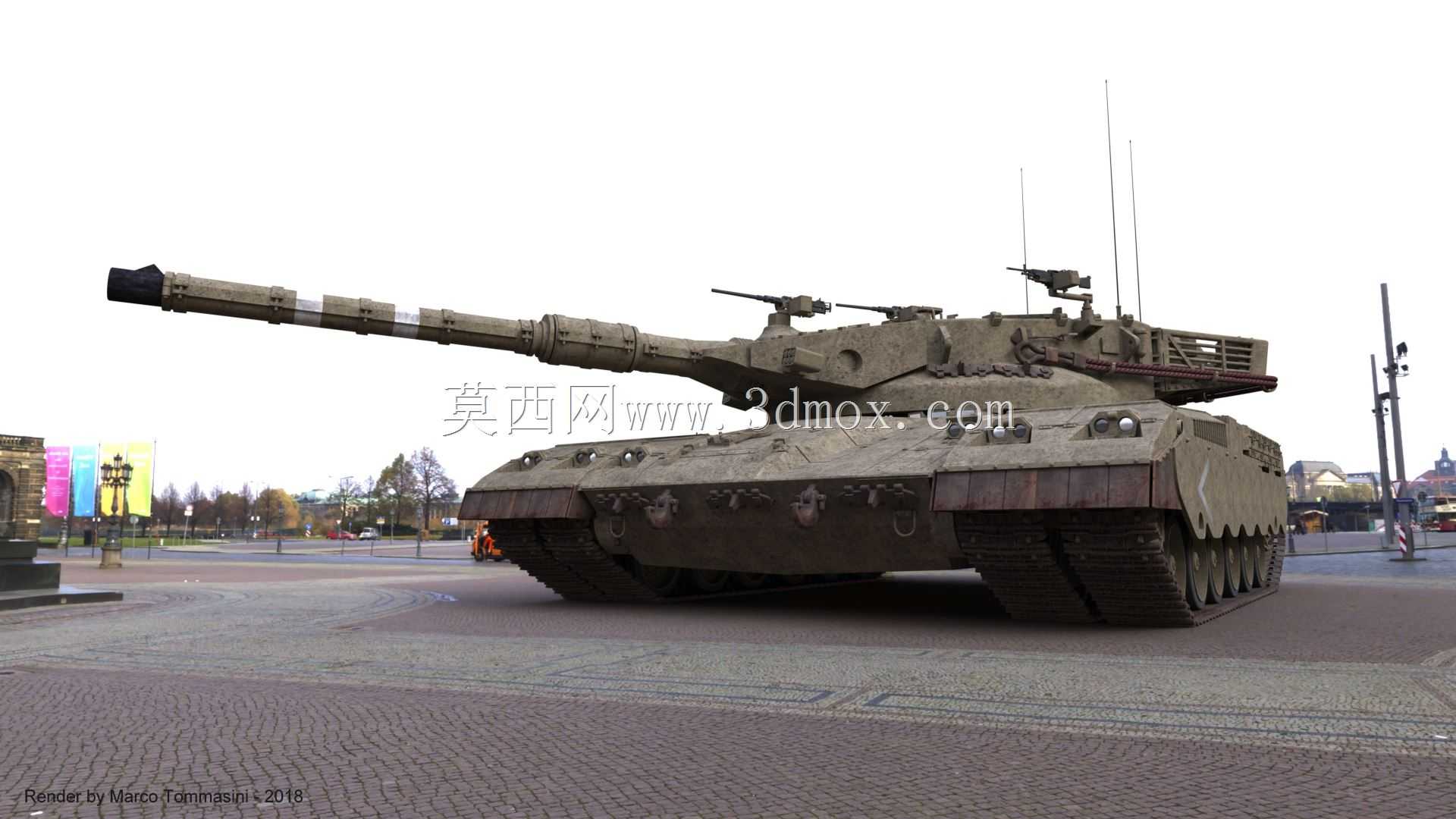 Merkava概念坦克200毫米