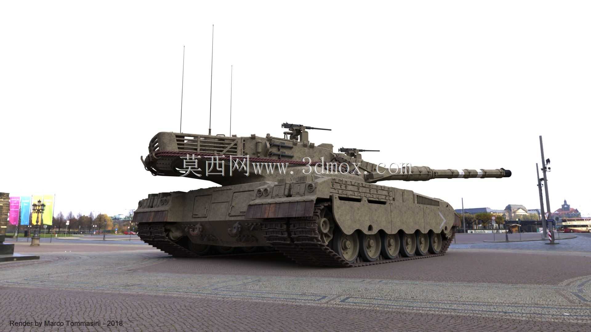 Merkava概念坦克200毫米