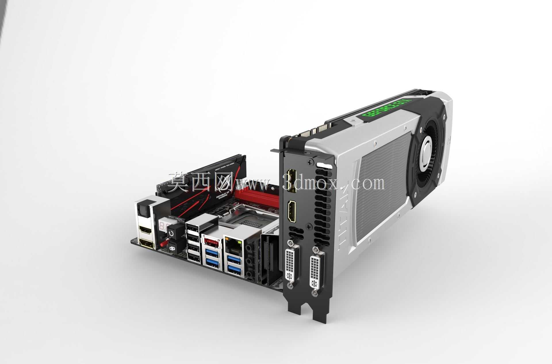 华硕Maximus VI Impact和Geforce GTX Titan