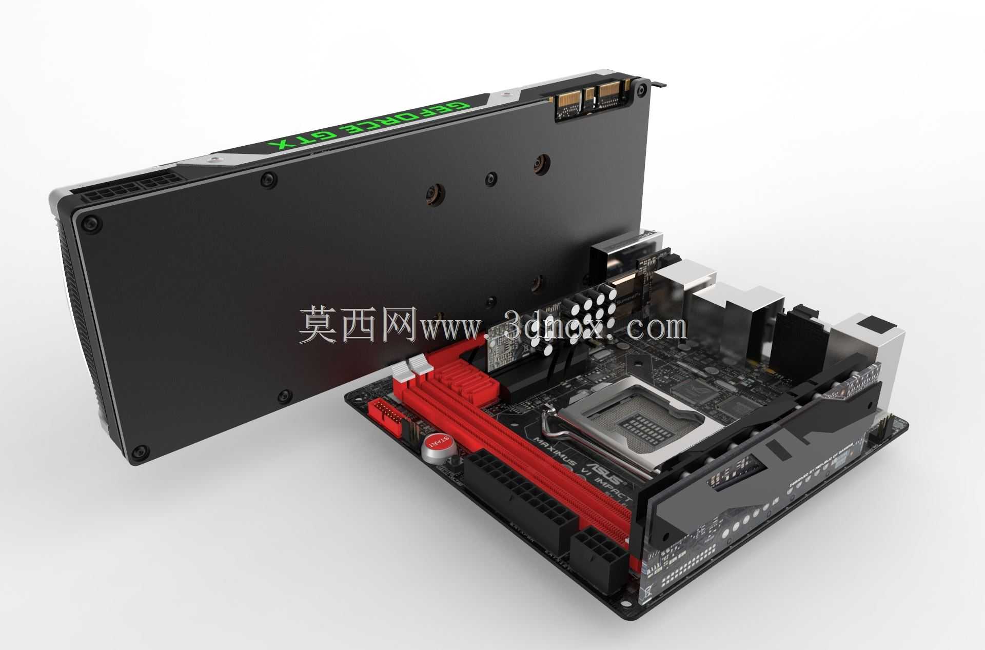 华硕Maximus VI Impact和Geforce GTX Titan