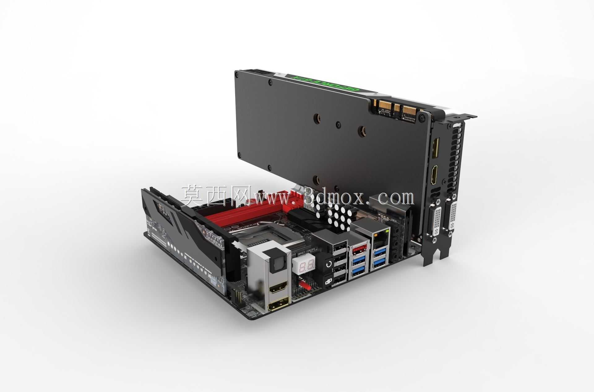 华硕Maximus VI Impact和Geforce GTX Titan