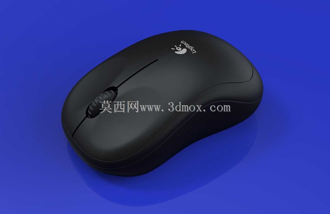 罗技鼠标-M185-黑色版