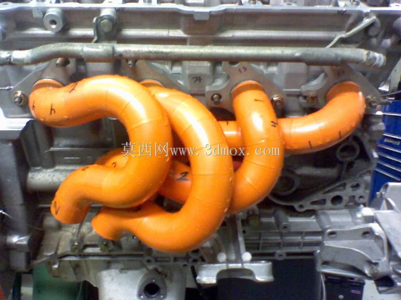 Porsche 944 3L turbo排气歧管