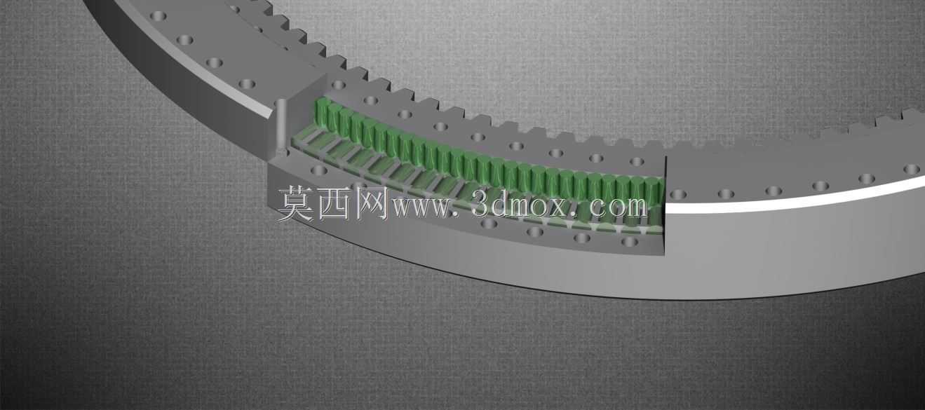 三列重型回转支承(内齿轮)