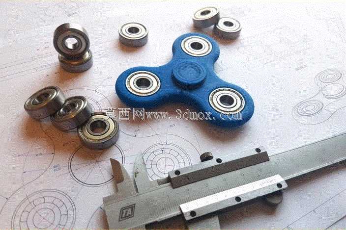 3D打印Fidget微调器