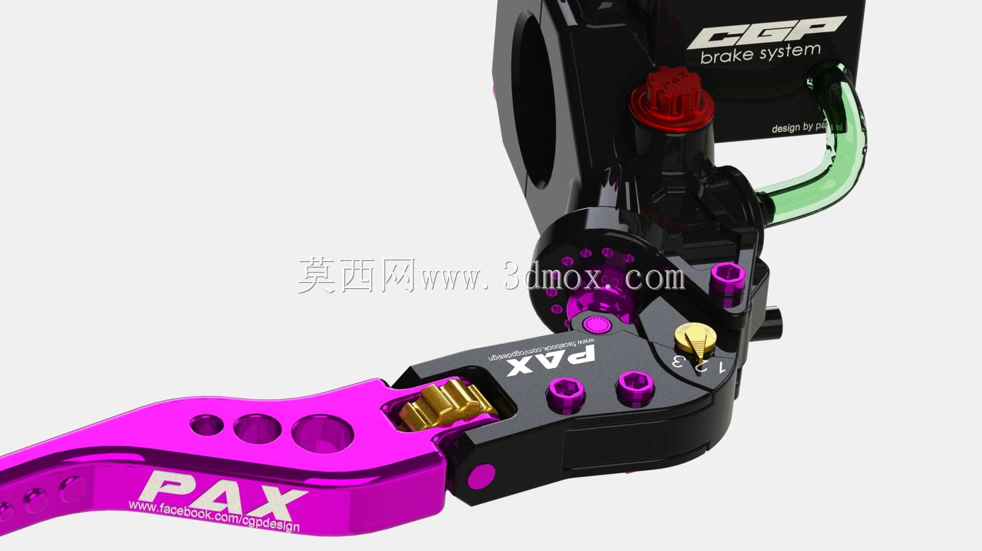 PINKI右刹车杆…由paX设计
