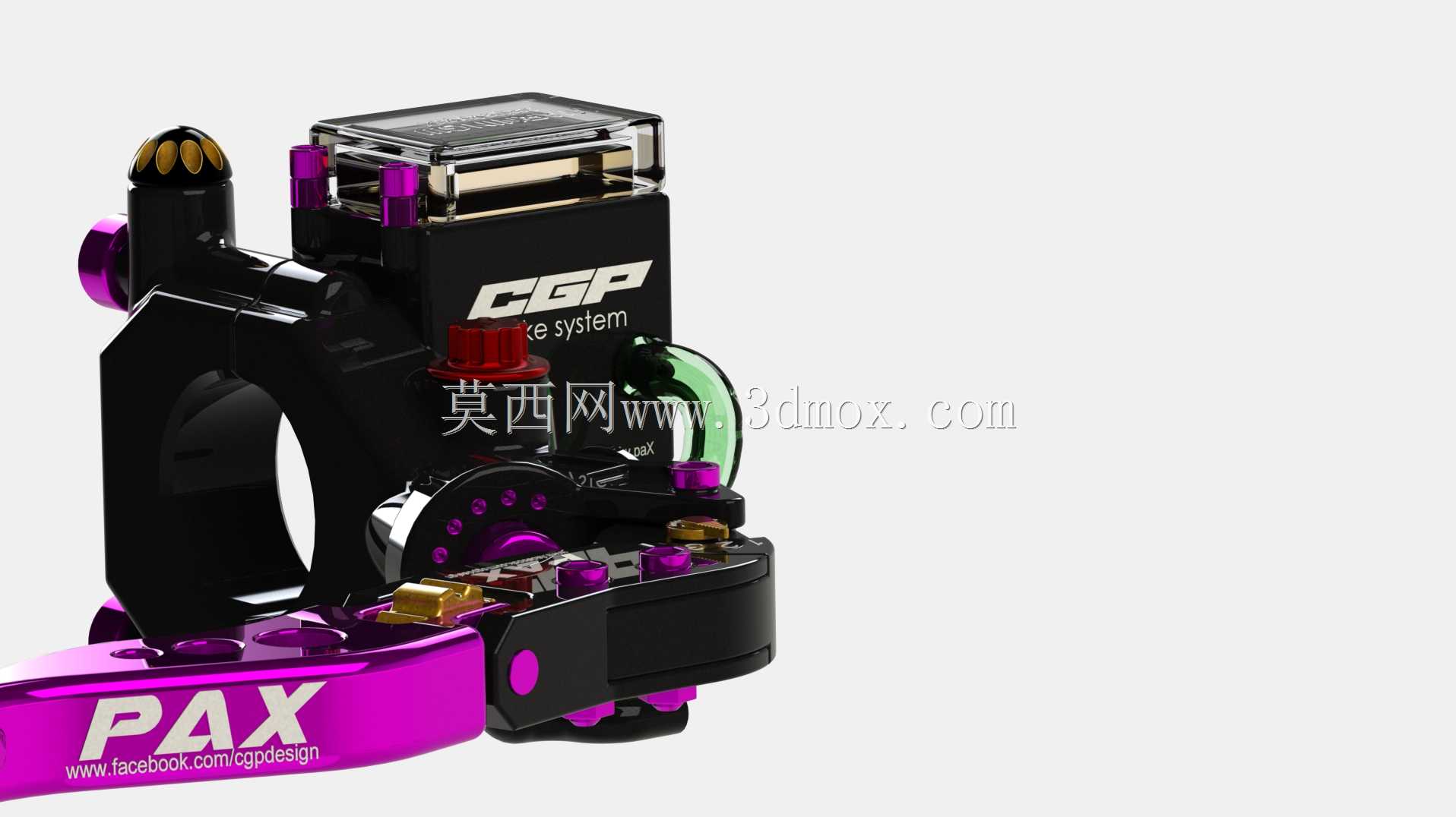 PINKI右刹车杆…由paX设计