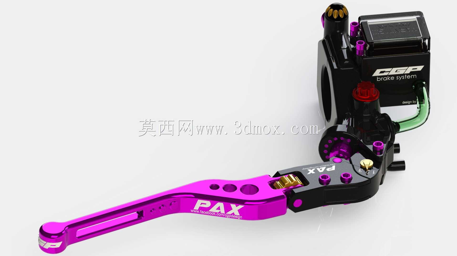 PINKI右刹车杆…由paX设计