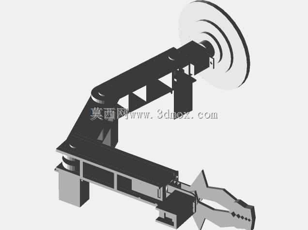 机器人夹钳微型车