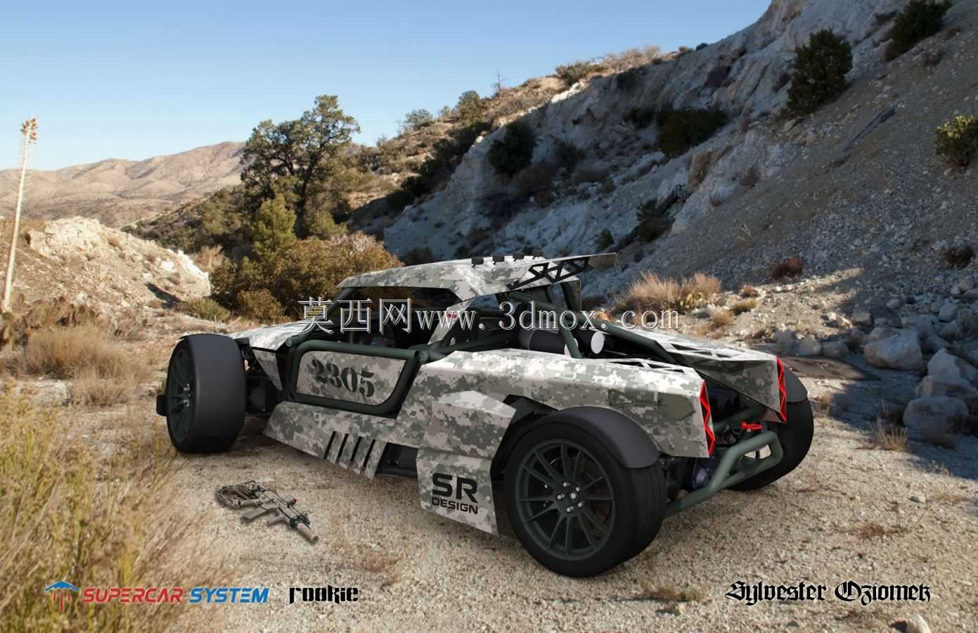 格罗姆SR设计超级跑车系统-新手