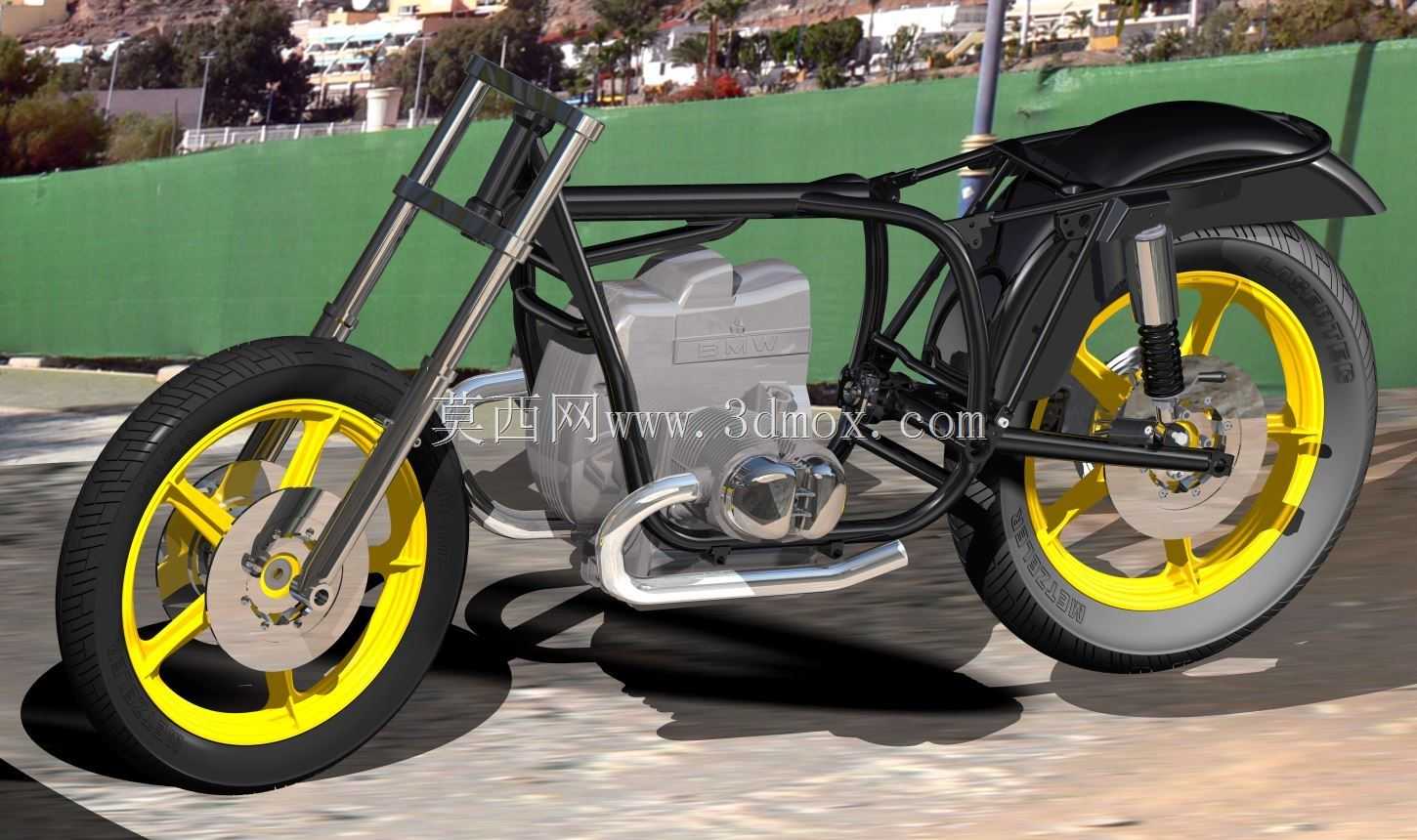 自行车咖啡店CAD\ U R90S R100GS R100RS