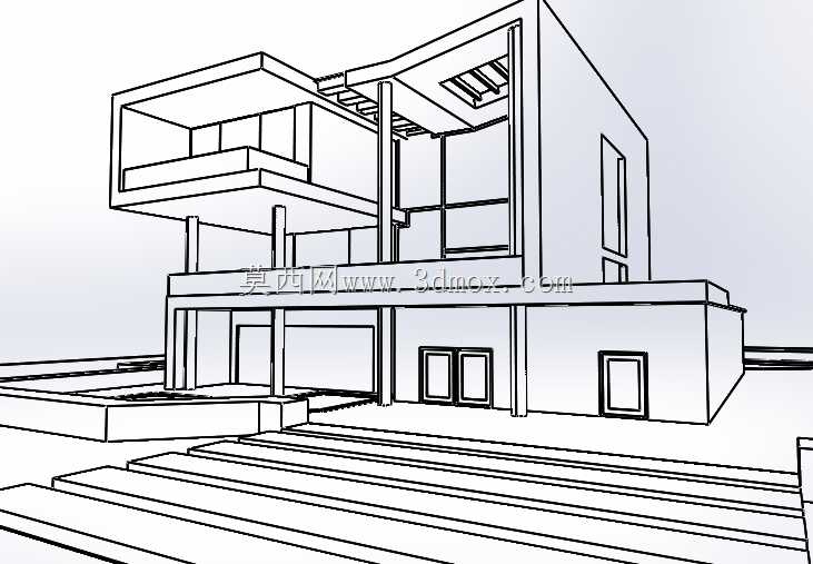 constru??o de uma casa com solidworks建筑